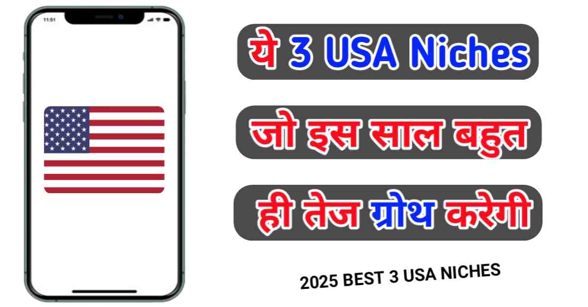 यूएसए चैनल बेस्ट 3 निचेस टिप्स एंड ट्रिक्स जो इस साल बहुत ही तेज ग्रोथ करेगी।